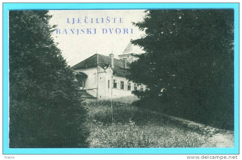 Postcard - Banjski Dvori      (6449) - Croazia