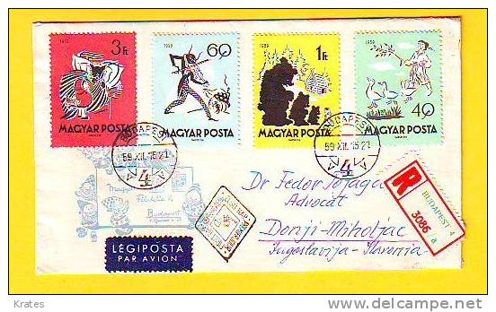 Old Letter - Hungary - FDC