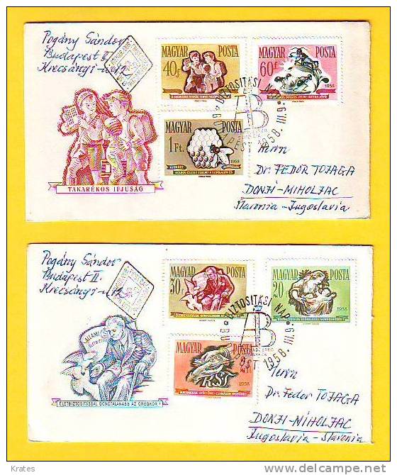 Old Letter - Hungary - FDC