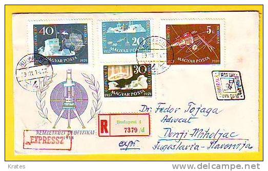 Old Letter - Hungary - FDC