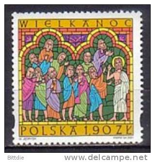 Polen  3884 , O  (T 1564)* - Oblitérés