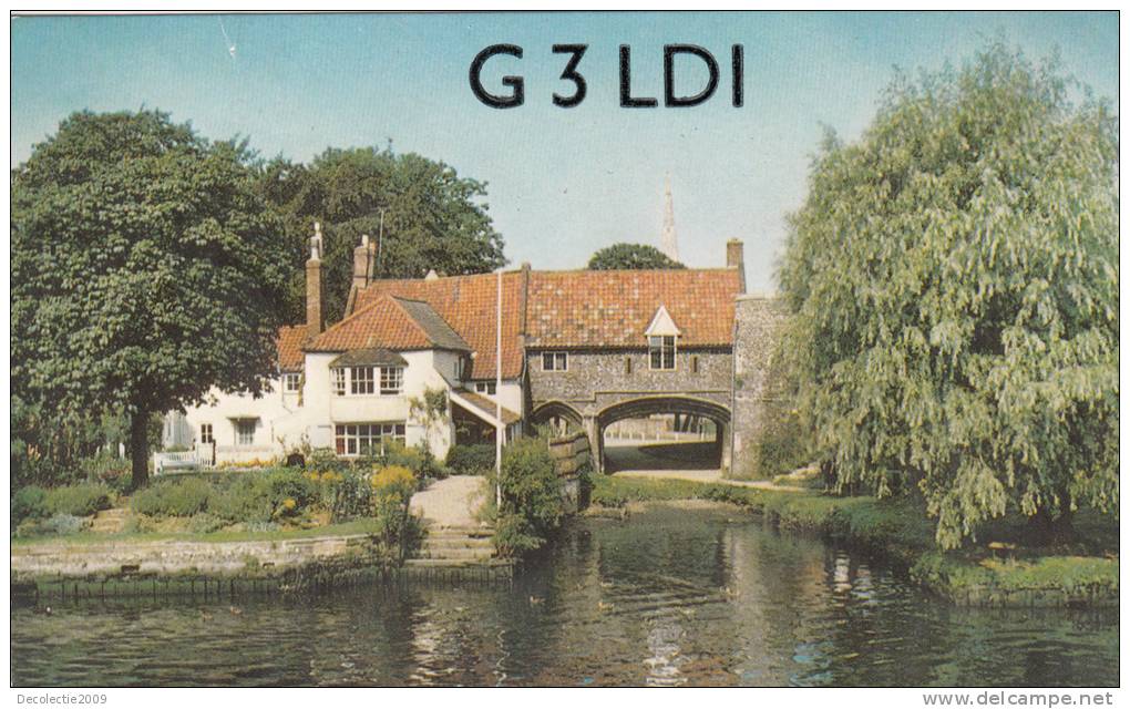ZS30450 Cartes QSL Radio G3LDI Great Britain Used Perfect Shape Back Scan At Request - Radio
