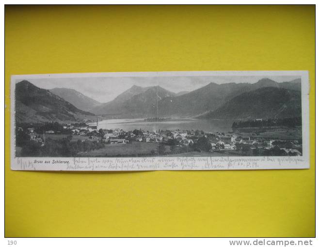 Schliersee,long Postcard - Schliersee