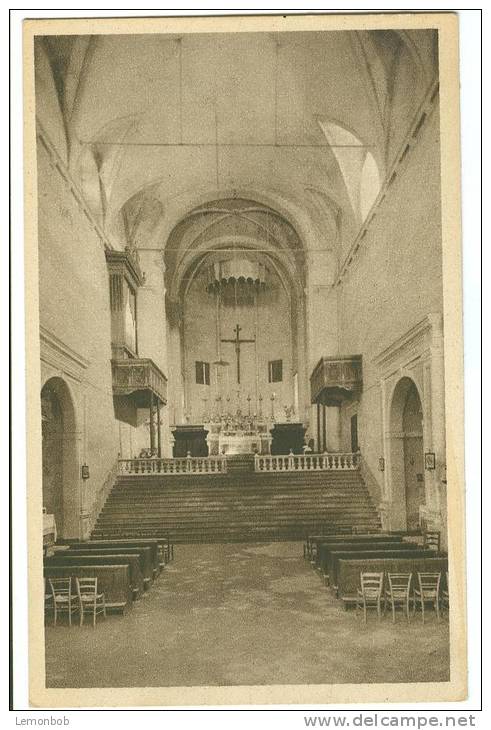 Italy, Santuario, Della Annunziata Di Pontremoli, Interno, Early 1900s Unused Postcard [P9294] - Massa