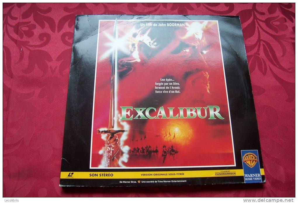 EXCALIBUR  VOST    °°° °  LASERDISC - Altri