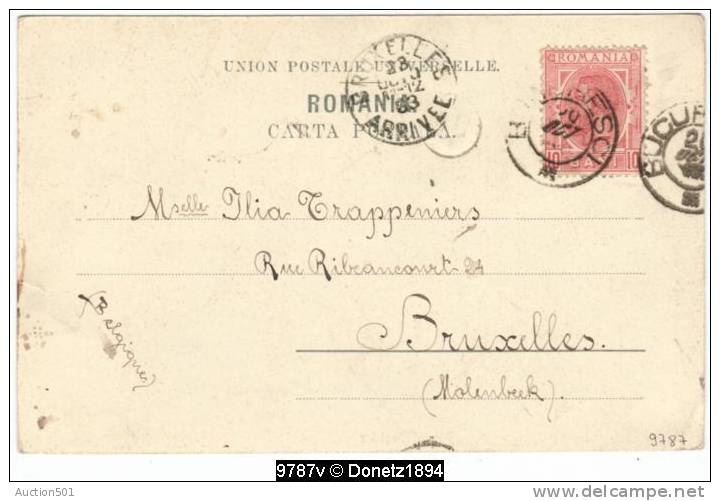 09787g BUCAREST - PALAIS - Palatul Postelor - 1903 - Roumanie