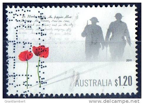 Australia 2011 Remembrance Day $1.20 Used - Gebraucht
