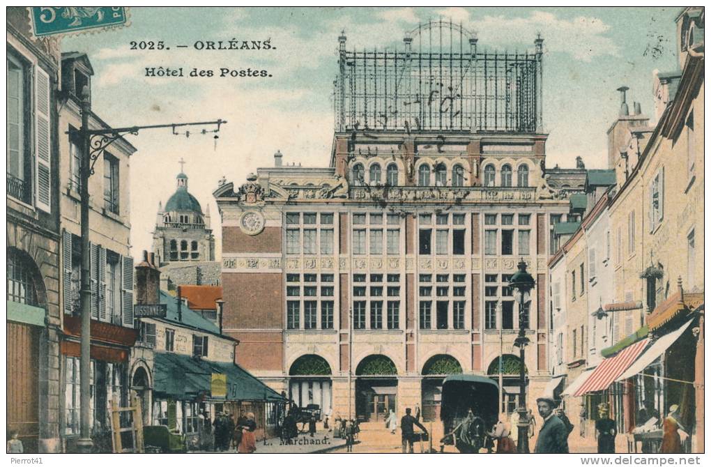 ORLEANS - Hôtel Des Postes (belle Animation) - Orleans