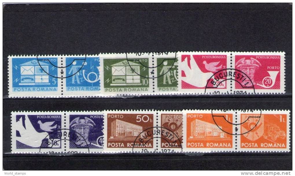 ROUMANIE 1974 TAXE O - Postage Due