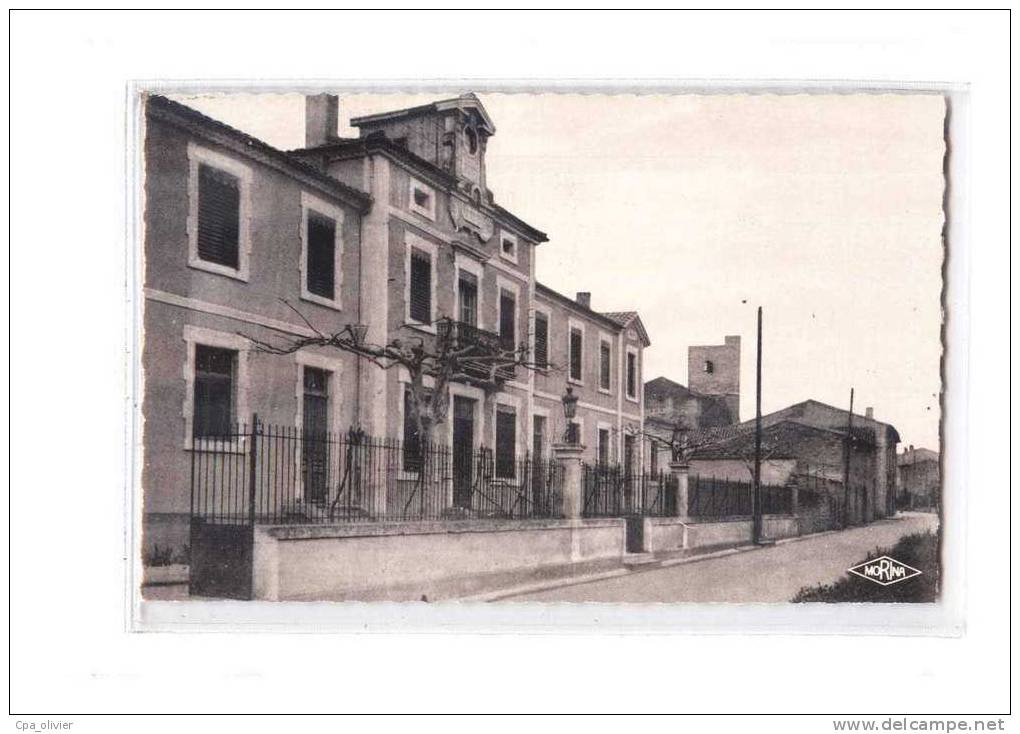 11 PEPIEUX (envs Peyriac Minervois) Mairie, Ed Morina, CPSM 9x14, 195? - Autres & Non Classés