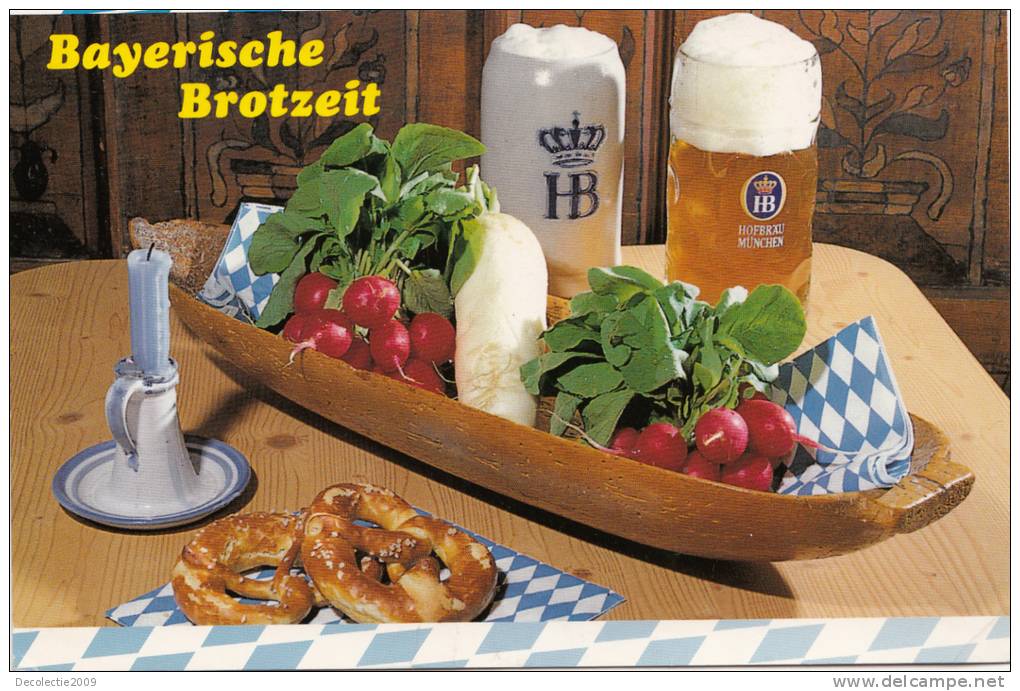 ZS31093 Restaurant Bayerische Brotzeit In Bayern Used Perfect Shape Back Scan At Reques - Ristoranti