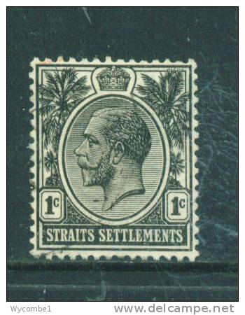 STRAITS SETTLEMENTS  -  1919/36  George V   1c  Mounted Mint As Scan - Straits Settlements