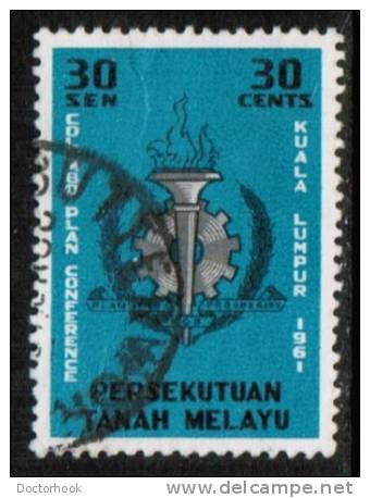 MALAYA   Scott #  101  F-VF USED - Fédération De Malaya