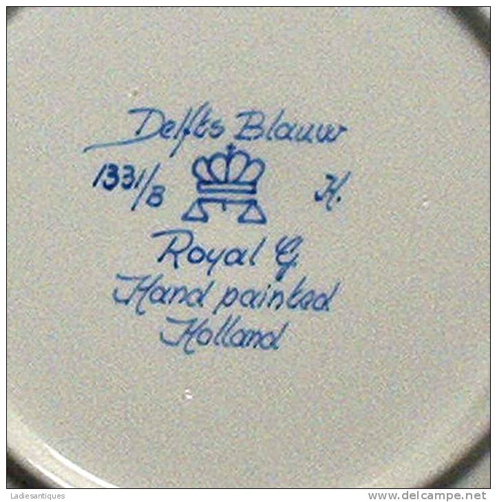 Delft - Assiette à Suspendre - Sierbord - Wall Plate - AS 2090 - Delft (NLD)