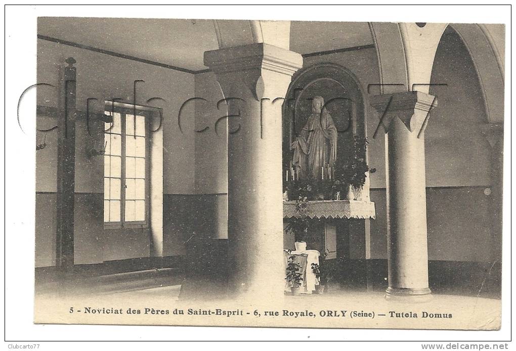Orly (94) : Chapelle De La Vierge Au Novicat Des Pères Du Saint-Esprit En 1910 (a.. - Orly