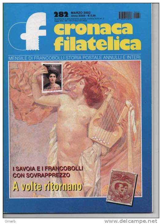 Lib031 Rivista Mensile "cronaca Filatelica" | N282 Savoia Regina, Sovrapprezzo, Sovrastampa In Favore Lotta Tumori Seno - Italienisch (ab 1941)