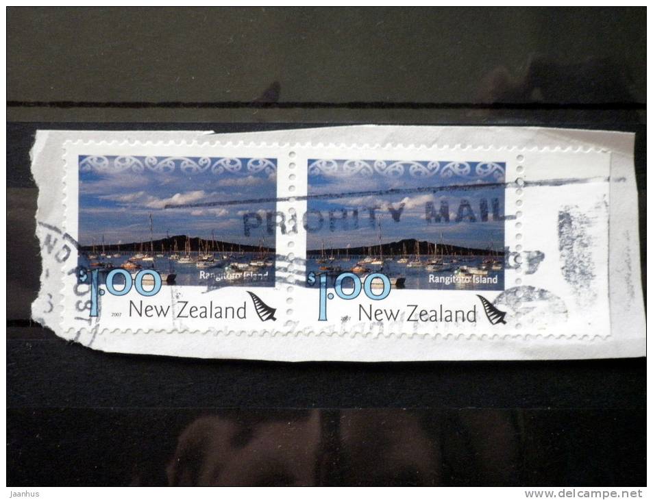 New Zealand - 2007 - Mi.nr.2409 - Used - Landscapes - Rangitoto Island, Auckland - Definitives - On Paper - Used Stamps