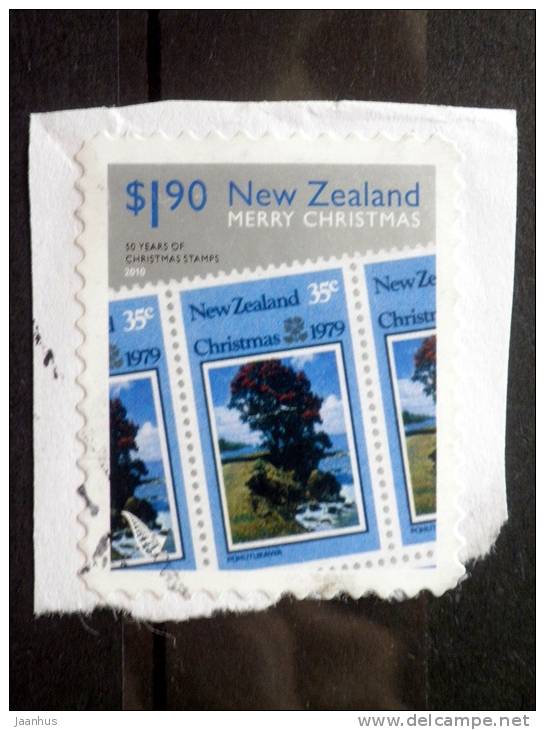 New Zealand - 2010 - Mi.nr.2759 - Used - Christmas - Self-adhesive - On Paper - Used Stamps