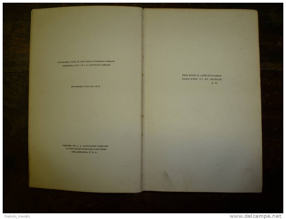 1917 édition Originale  OH MARY BE CAREFUL ...Georges Weston.....Philadelphia And London  J. B. Lippincott Company - Kriege US