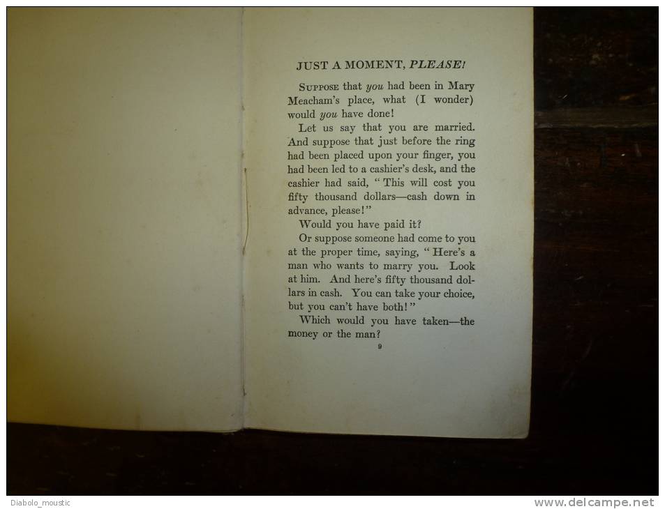 1917 édition originale  OH MARY BE CAREFUL ...Georges Weston.....Philadelphia and London  J. B. Lippincott company