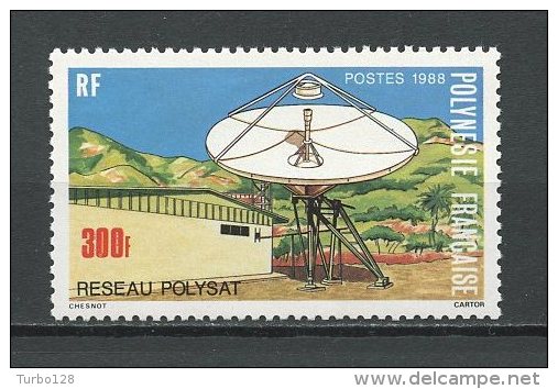 POLYNESIE N° 306 ** Neuf = MNH Superbe Cote 7.90 € Réseau Polysat Station Antenne - Nuevos