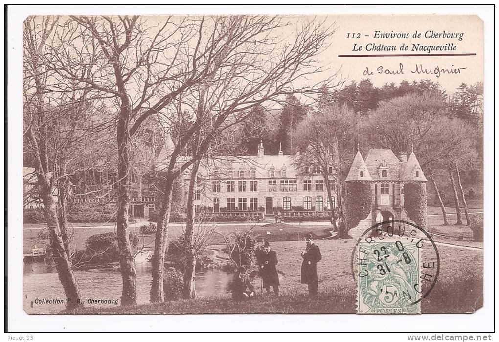 112 - Environs De Cherbourg - Le Château De Nacqueville - Autres & Non Classés