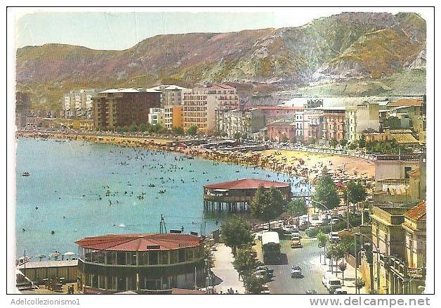 59977)cartolina Illustratoria Crotone  -  Lido E Panorama - Crotone