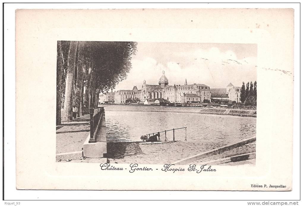 CHATEAU - GONTIER - Hospice St-Julien - Chateau Gontier