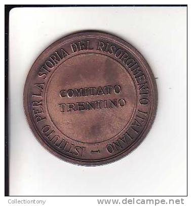 Medaglia - XLI Congresso Nazionale - Trento 9-13-X-1963 -  Diam. 45 Peso 33.2 (67) - Other & Unclassified