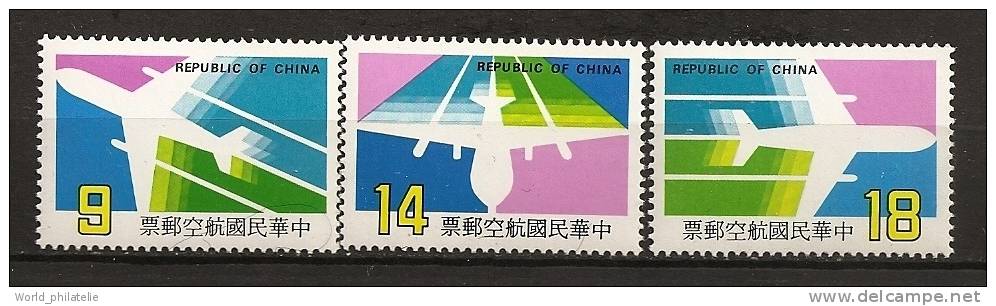 Formose China 1987 N° PA 24 / 6 ** Courant, Avions En Vol - Unused Stamps