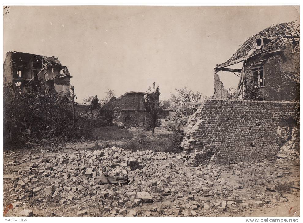 Photo LANGEMARK-POELKAPELLE ?? - Bâtiments Détruits (A10, Ww1, Wk1) - Langemark-Poelkapelle