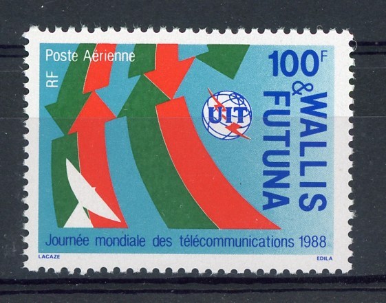 Wallis Et Futuna  -  1988  -  Avion  :  Yv  162  ** - Unused Stamps