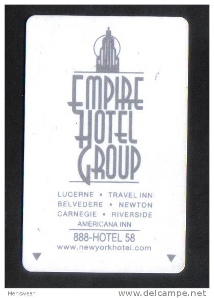 HOTEL KEY CARD  - (  U.S.A. - NEW YORK )  EMPIRE HOTEL GROUP - Hotel Keycards