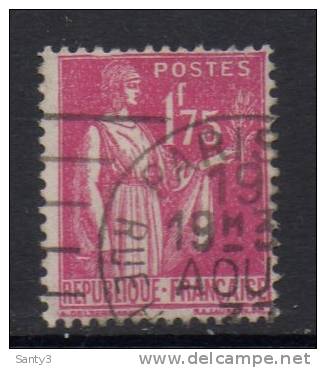 France, Yv 289  Année 1932-33, Oblitérés,   Voir Scan - 1932-39 Paix