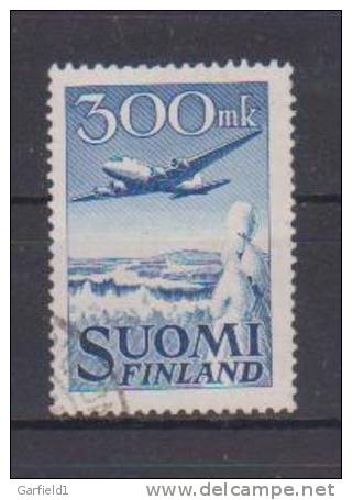 Finnland 1950  Mi.Nr. 384 , Freimarke Flugzeug - Gestempelt / Used / (o) - Used Stamps