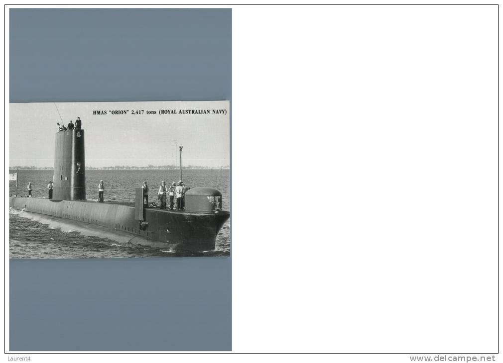 (404) Submarine - SOus Marin - HMAS Orion - Onderzeeboten