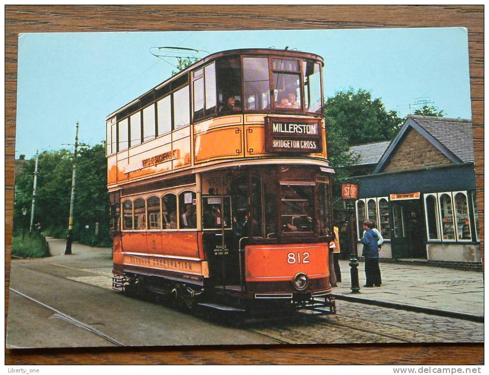 TRAM ( GLASGOW C° TRAMWAYS 812 ) Construit A 1900 Open Topper - Anno 19?? ( Zie Foto Details ) !! - Autres & Non Classés