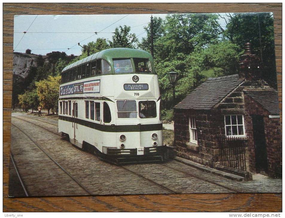 BLACKPOOL " BALLOON " TRAM ( N° 710 ) Built In 19?? - Anno 19?? ( Zie Foto Details ) !! - Autres & Non Classés