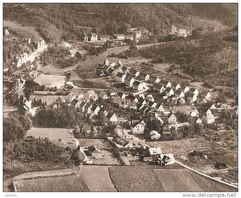 WALDSTADT Iserlohn - Grüne Sauerland Nordrhein-Westfahlen Flugaufnahme 1962 - Iserlohn