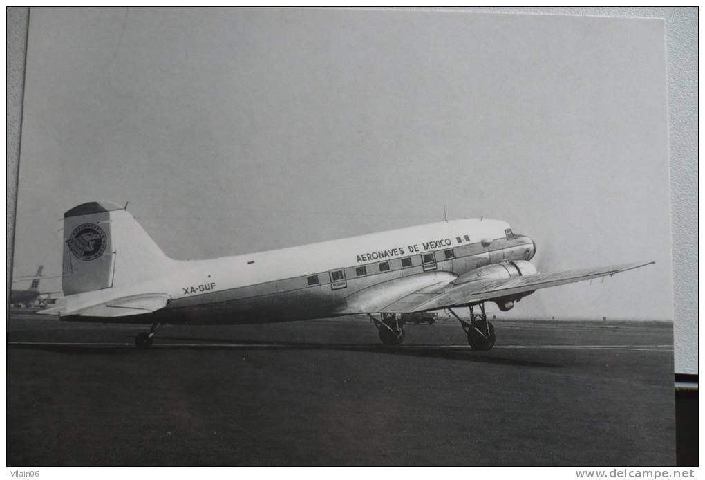 DC 3    AERONAVES DE MEXICO  XA GUF - 1946-....: Moderne