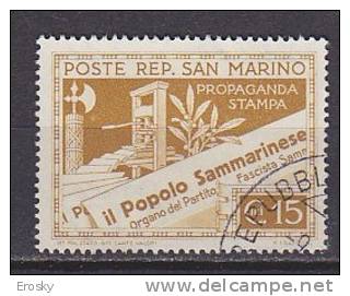 Y8259 - SAN MARINO Ss N°229 - SAINT-MARIN Yv N°225 - Usados