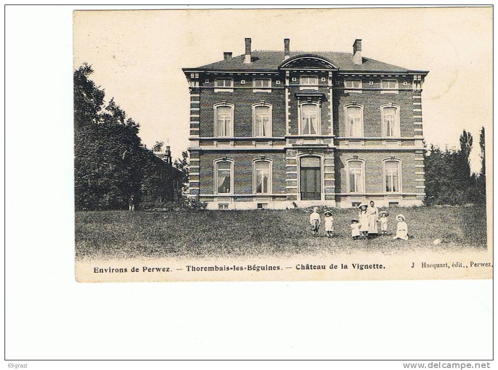 Thorembais Les Beguines Château De La Vignette - Perwez