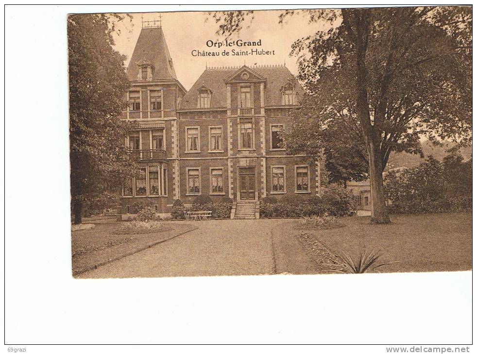 Orp Le Grand Jauche Château De Saint Hubert - Orp-Jauche