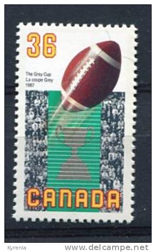 Canada 1987 .the Gray Cup.  Rugby.  MNH - Neufs