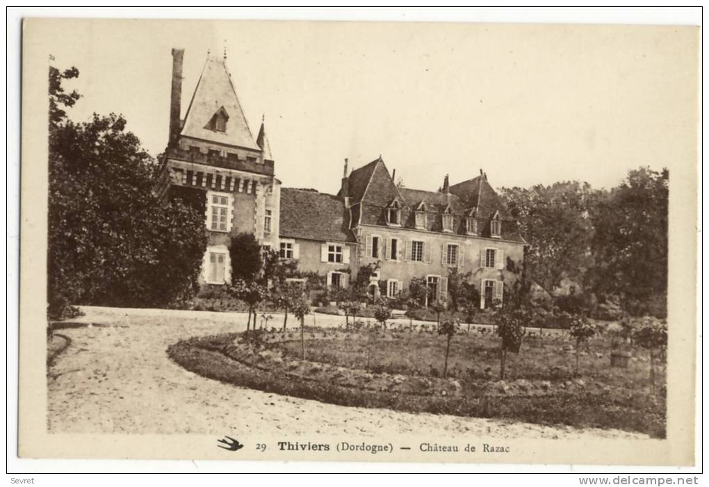 THIVIERS  -  Château De Razac - Thiviers