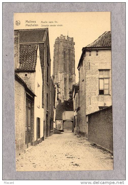 28591     Belgio,    Malines Ruelle  Sans  Fin,  NV (scritta) - Mechelen