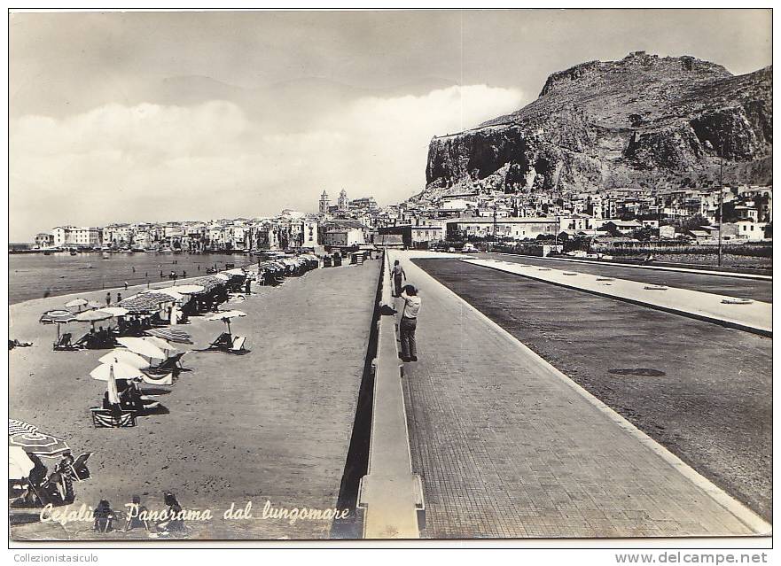 $3-2201- Cefalù - Panorama Dal Lungomare - Palermo - F.g. Viaggiata - Palermo