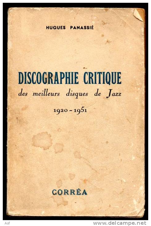 DISCOGRAPHIE CRITIQUE DU JAZZ 1920-1951 PANASSIE - Musik
