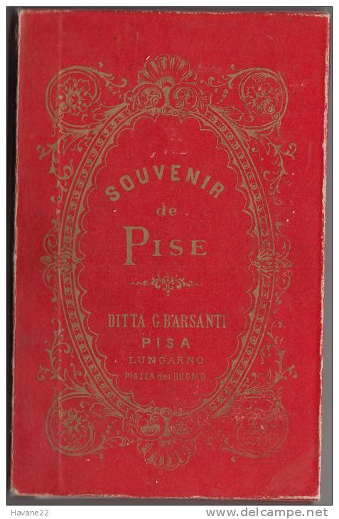 Z810 SOUVENIR DE PISE Carnet   14 PAGES  13 X 8.5 CM - Pisa