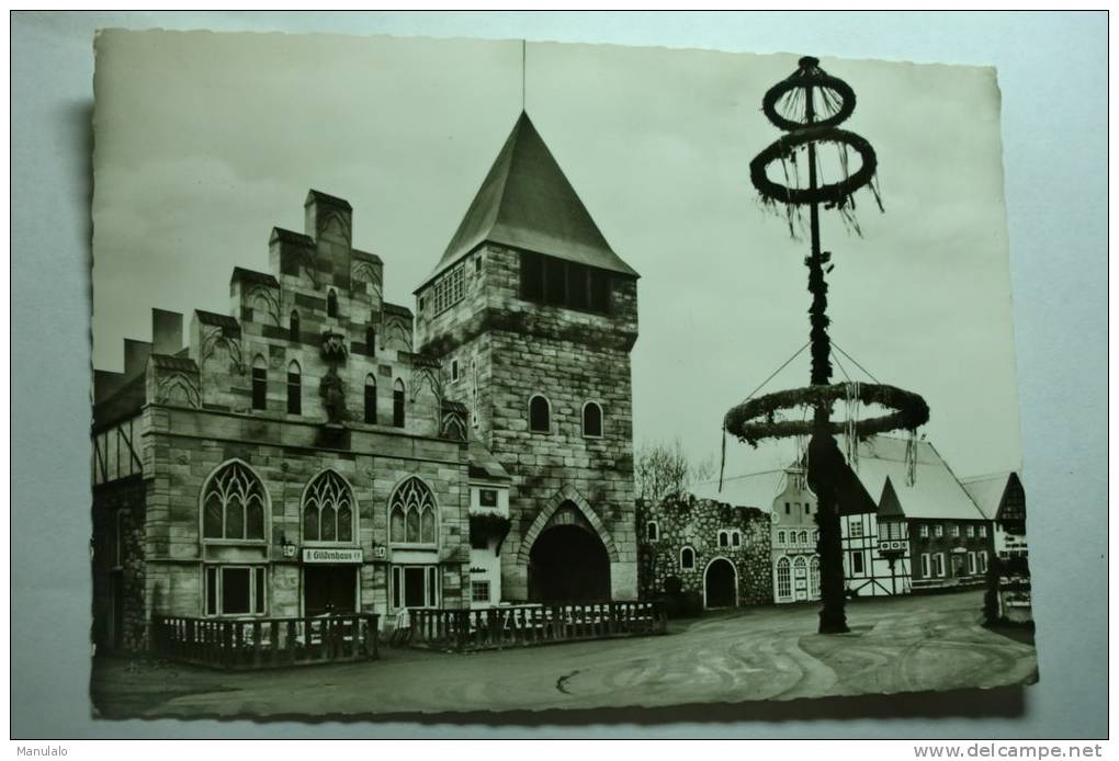 Bundesgartenschau Euroflor Dormund 1969 - Gildenhaus Und Burgtor In Der Alten Stadt - Dortmund